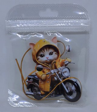 Colgantes de Gatos en Motos