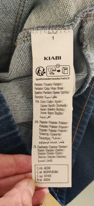 Jeggins vaqueros Kiabi Talla 12A