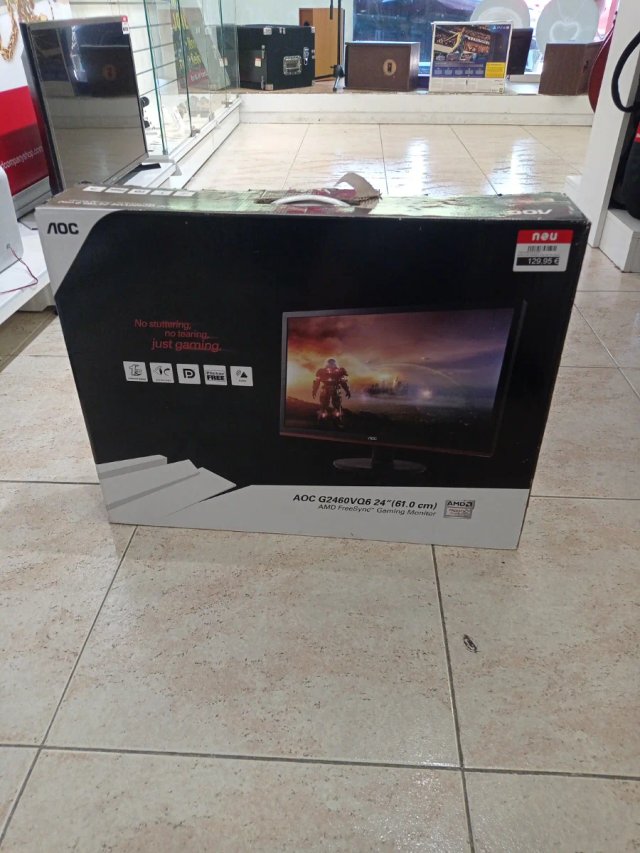 Monitor Gaming AOC 24 Negro/Rojo