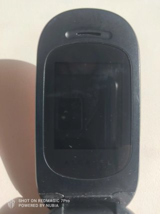 Móvil Alcatel OT-363 Rojo Orange Vintage