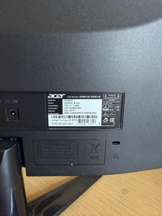 Monitor Acer Negro