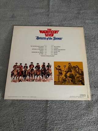 VINILO “LOS 7 MAGNÍFICOS” MÁS REGALO