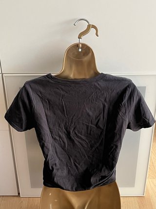 Camiseta Hollister Gris oscuro  Mujer