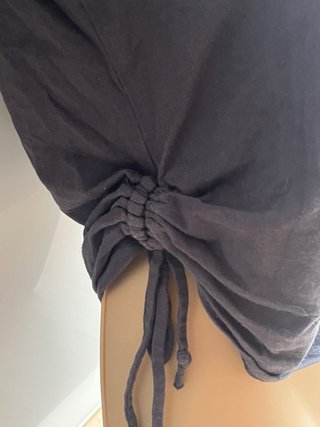 Camiseta Hollister Gris oscuro  Mujer