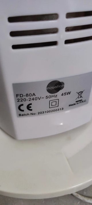 Ventilador de torre giratorio