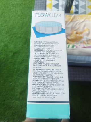 Alfombra para piscina azul