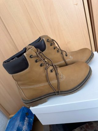 Botas color camel