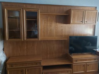 Se regala mueble de salón. Lo que se ve en las fot