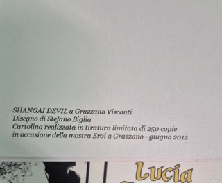 Portfolio Eroi a Grazzano Dylan Dog con Cartoline