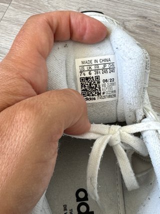 Zapatillas Adidas Mujer Blancas y Negras