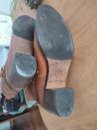 Botines Piel Massimo Dutti Marrones