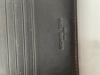 Portafoglio Michael Kors in pelle marrone da uomo come nuovo