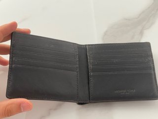 Portafoglio Michael Kors in pelle marrone da uomo come nuovo