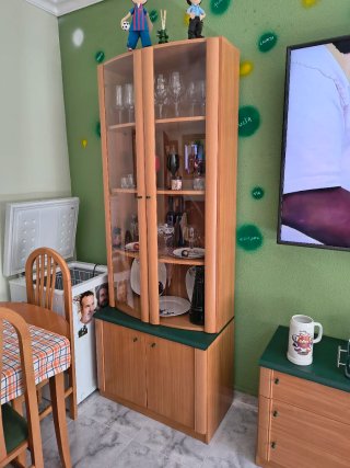 Set de muebles interior.