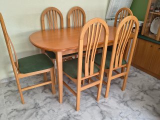 Set de muebles interior.