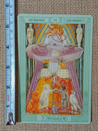 Tarot Tarocchi Thoth Aleister Crowley Vintage OOP