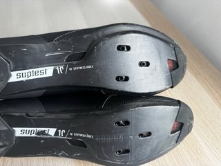 Zapatillas Ciclismo Suplest Negras