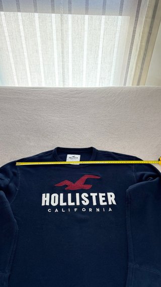 Sudadera Hollister Azul Talla L