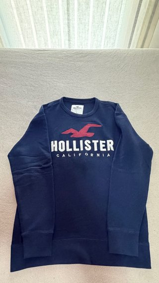Sudadera Hollister Azul Talla L