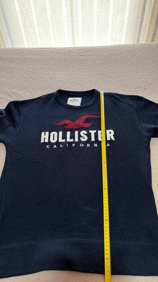 Sudadera Hollister Azul Talla L
