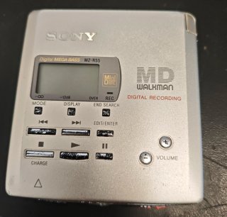 Reproductor-Grabador Minidisc Sony MZ-R55