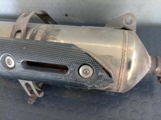 Marmitta Gilera Nexus 500 con coprimarmitta