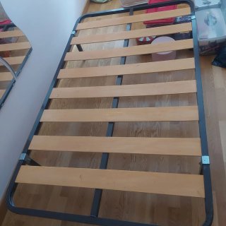Somier Cama 1.05x1.80 Metálico y Madera