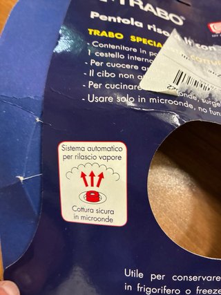 Pentola per riso con valvola 4lt
