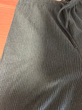 Pantalón ancho azul Stradivarius