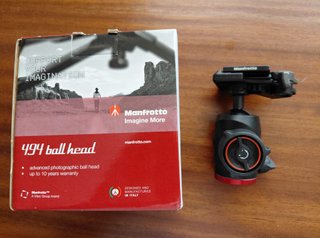 Cabezal de bola Manfrotto MH494-BH