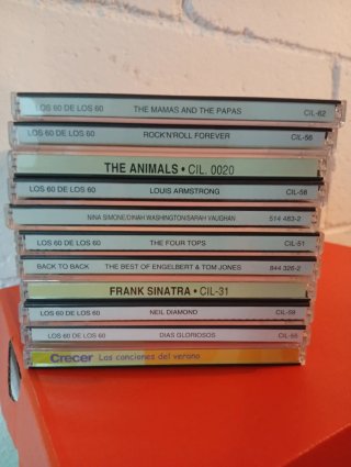 Lote 11 CDs Varios Artistas Pop Rock