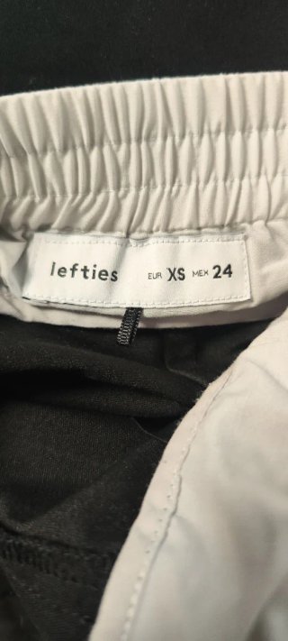 Pantalones anchos negros trau