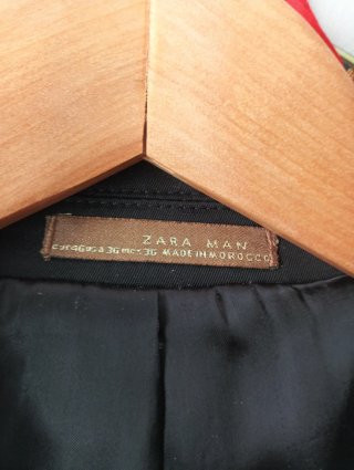Traje Zara Hombre Negro