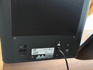 Equipo de Sonido Samsung Negro