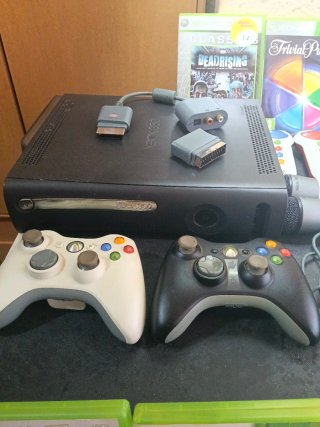 Mega Pack Xbox 360 120GB + 6 Juegos y extras