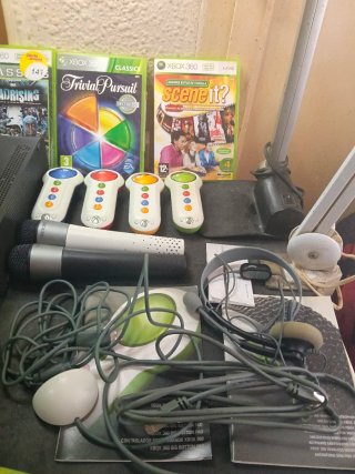 Mega Pack Xbox 360 120GB + 6 Juegos y extras