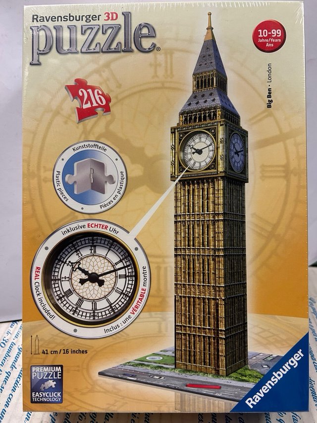 16 modelos Puzzle 3D Ravensburger Plastico NUEVOS