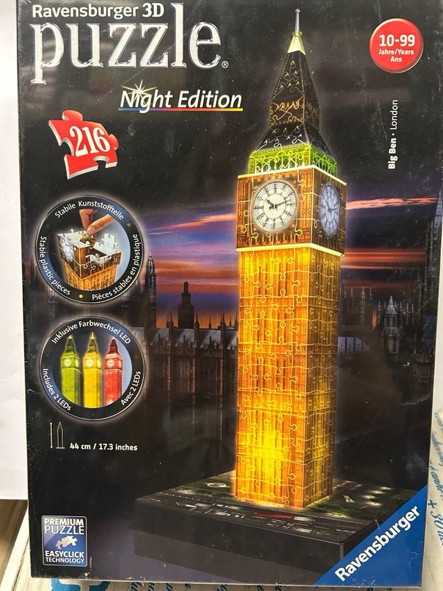 16 modelos Puzzle 3D Ravensburger Plastico NUEVOS