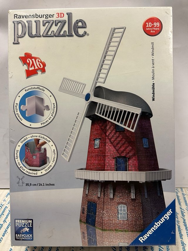 16 modelos Puzzle 3D Ravensburger Plastico NUEVOS