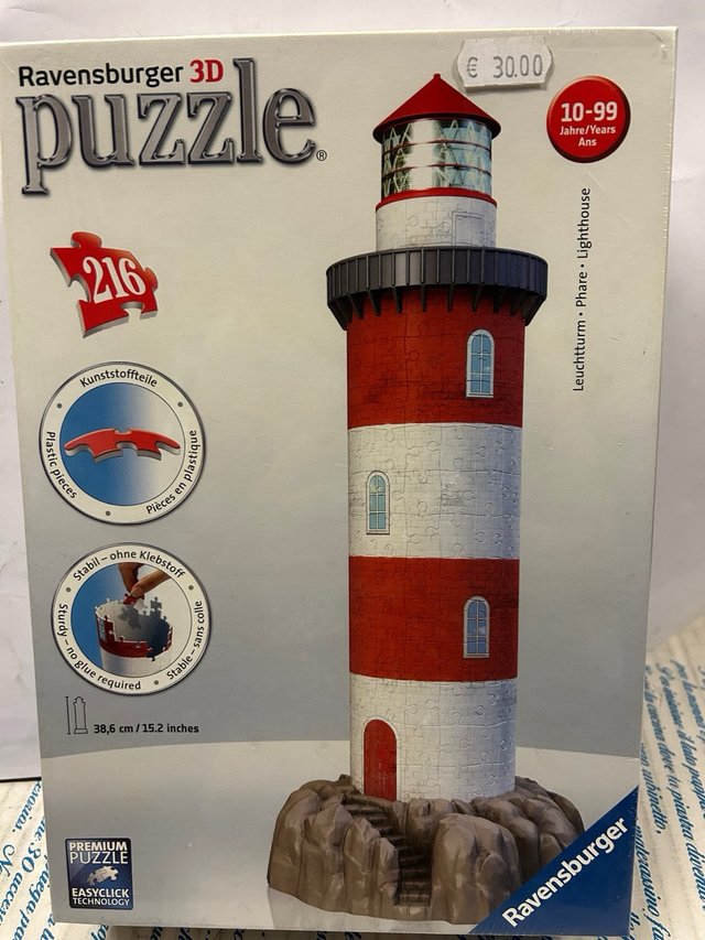 16 modelos Puzzle 3D Ravensburger Plastico NUEVOS