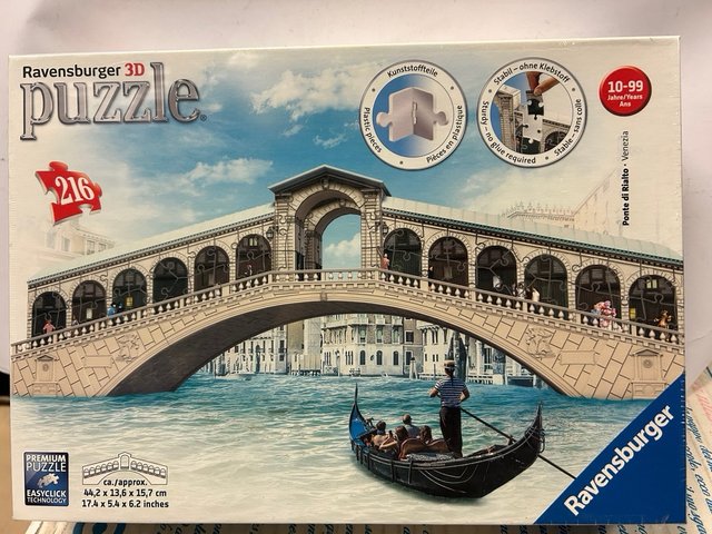 16 modelos Puzzle 3D Ravensburger Plastico NUEVOS