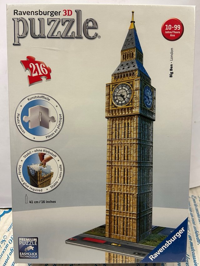16 modelos Puzzle 3D Ravensburger Plastico NUEVOS