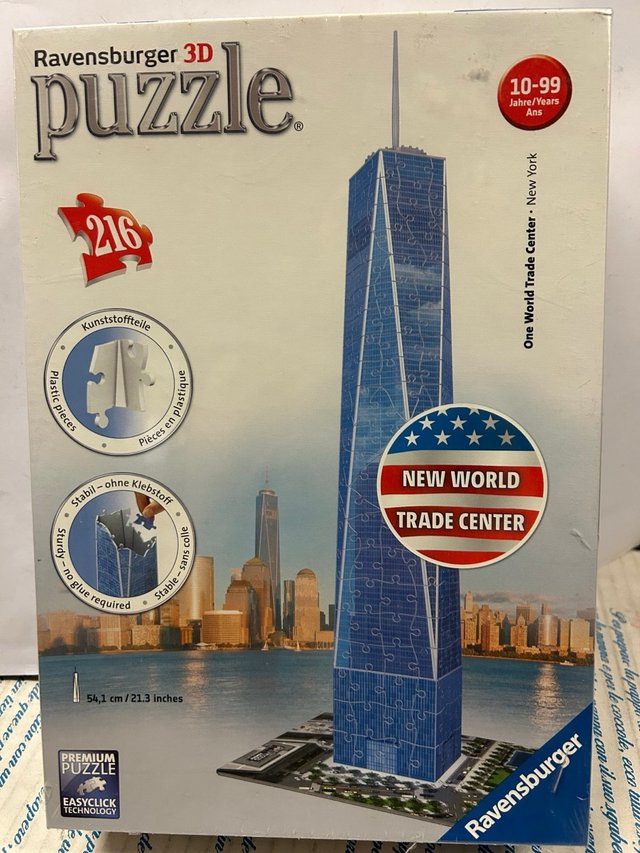 16 modelos Puzzle 3D Ravensburger Plastico NUEVOS