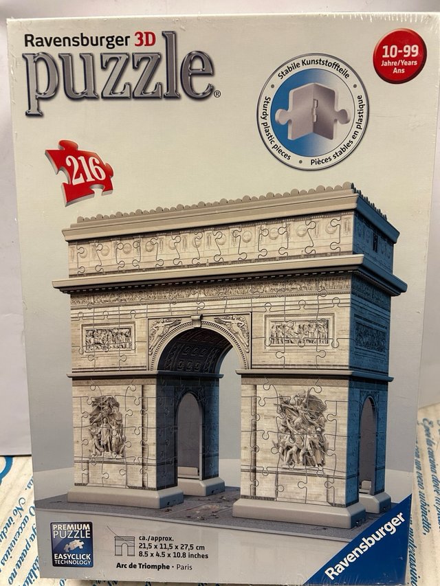 16 modelos Puzzle 3D Ravensburger Plastico NUEVOS