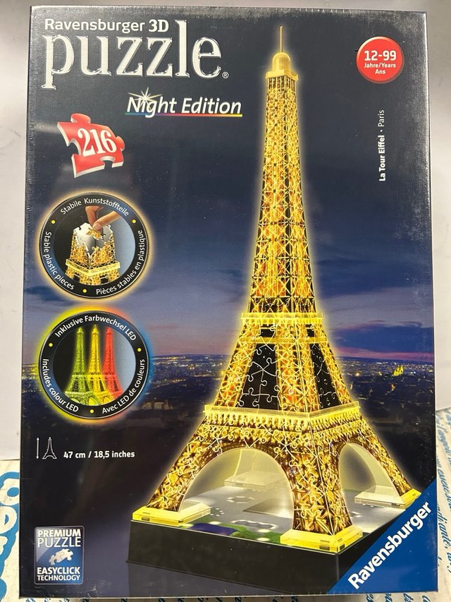 16 modelos Puzzle 3D Ravensburger Plastico NUEVOS