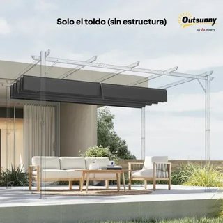 Toldo para pérgola