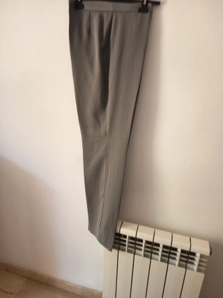 Traje de chaqueta ZENDRA gris y negro
