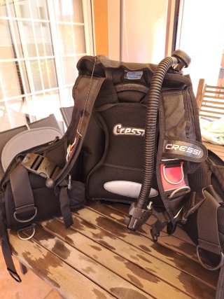 Chaqueta de buceo Cressi Talla M
