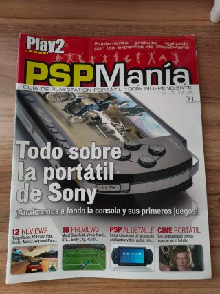 Revistas PSP Manía (PlayStation Portable)