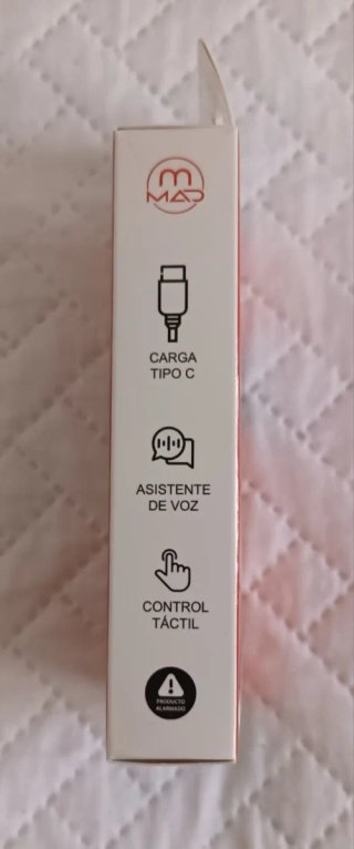 Auriculares MAD Round Blancos